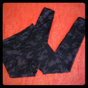 Spanx camo leggings